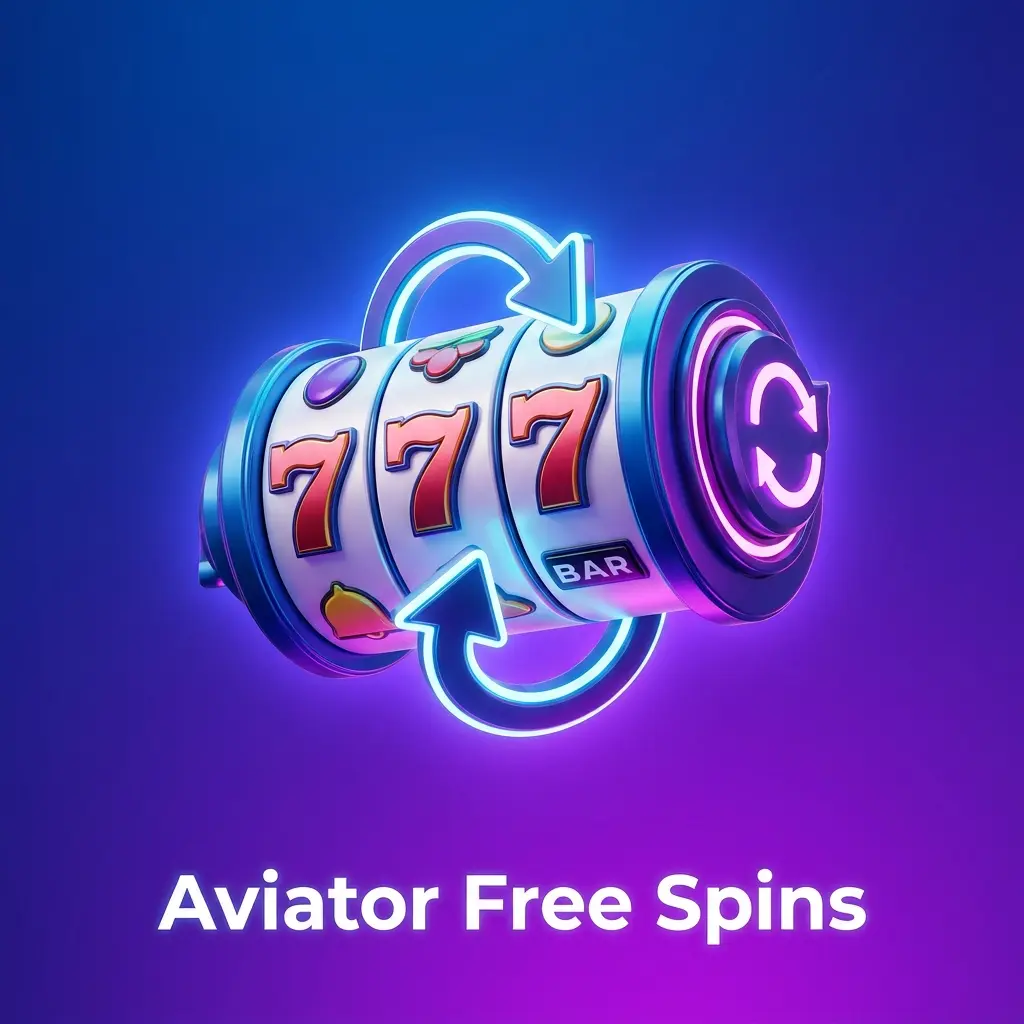 Aviator free spins bonus offer at online casino, used on slots to build balance before playing Aviator game