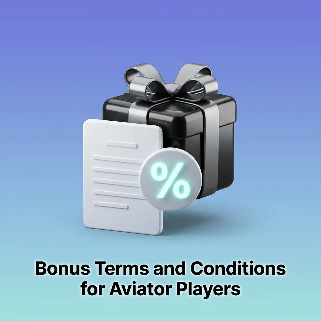Aviator bonus terms including wagering requirements, time limits, game contributions, min deposit, and max bet rules